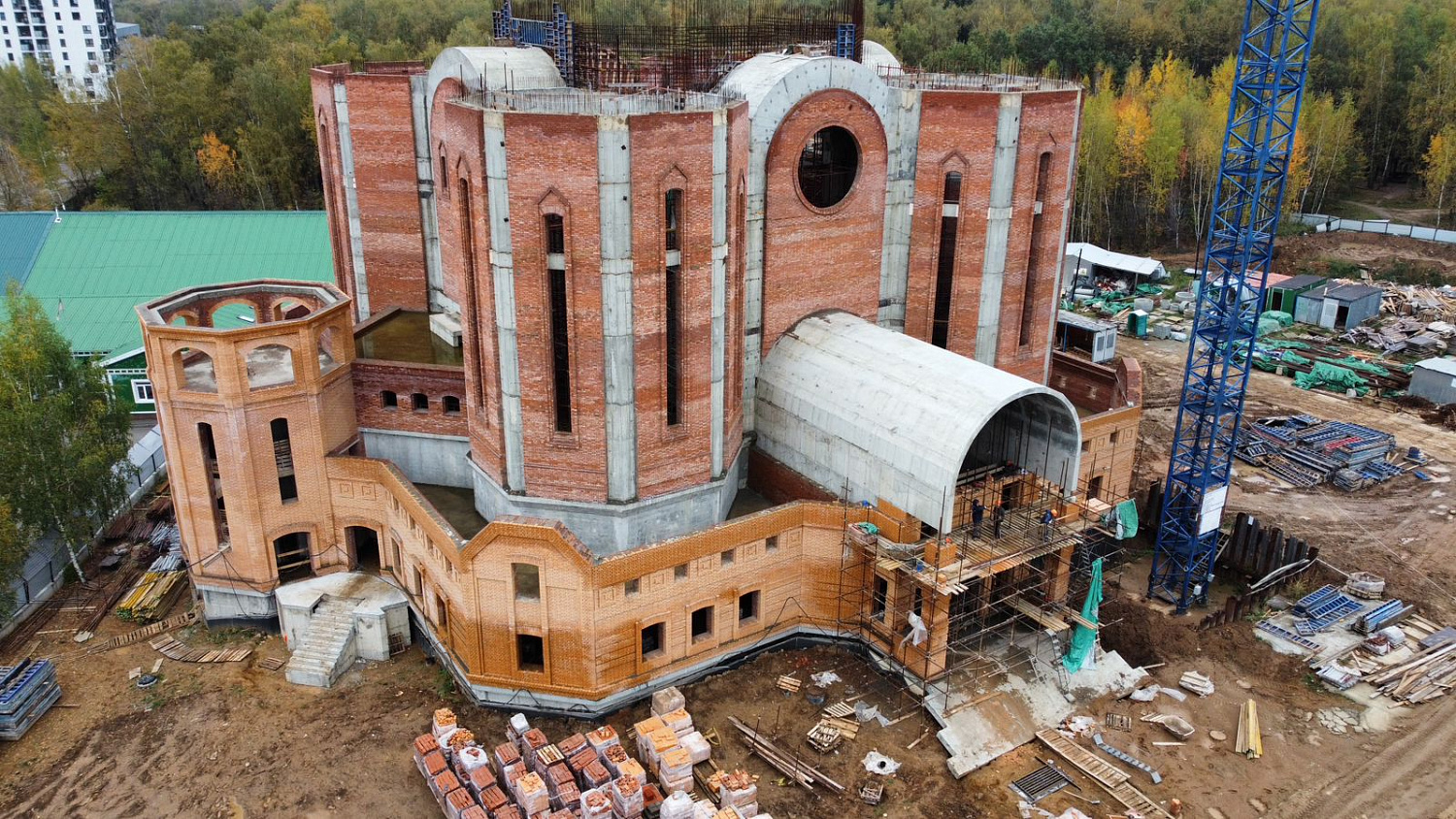 Ход строительства (октябрь 2024)